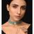 Kundan And Teal Stones Choker
