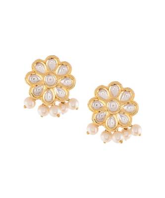 Kundan Floral Studs 2