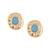 Turquoise Kundan Studs