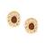 Yellow Polki Studs