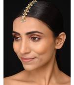 Kundan And Turquoise Mangtikka