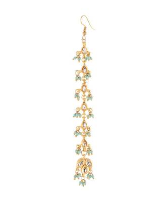 Kundan And Turquoise Mangtikka 2