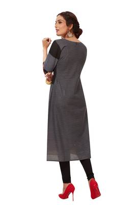 Red printed cotton cotton-kurtis 2
