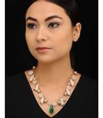 Multicoloured Stones String Necklace