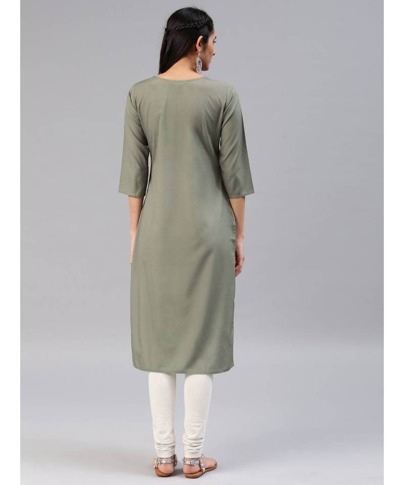 multicolor printed polyester stitched kurti