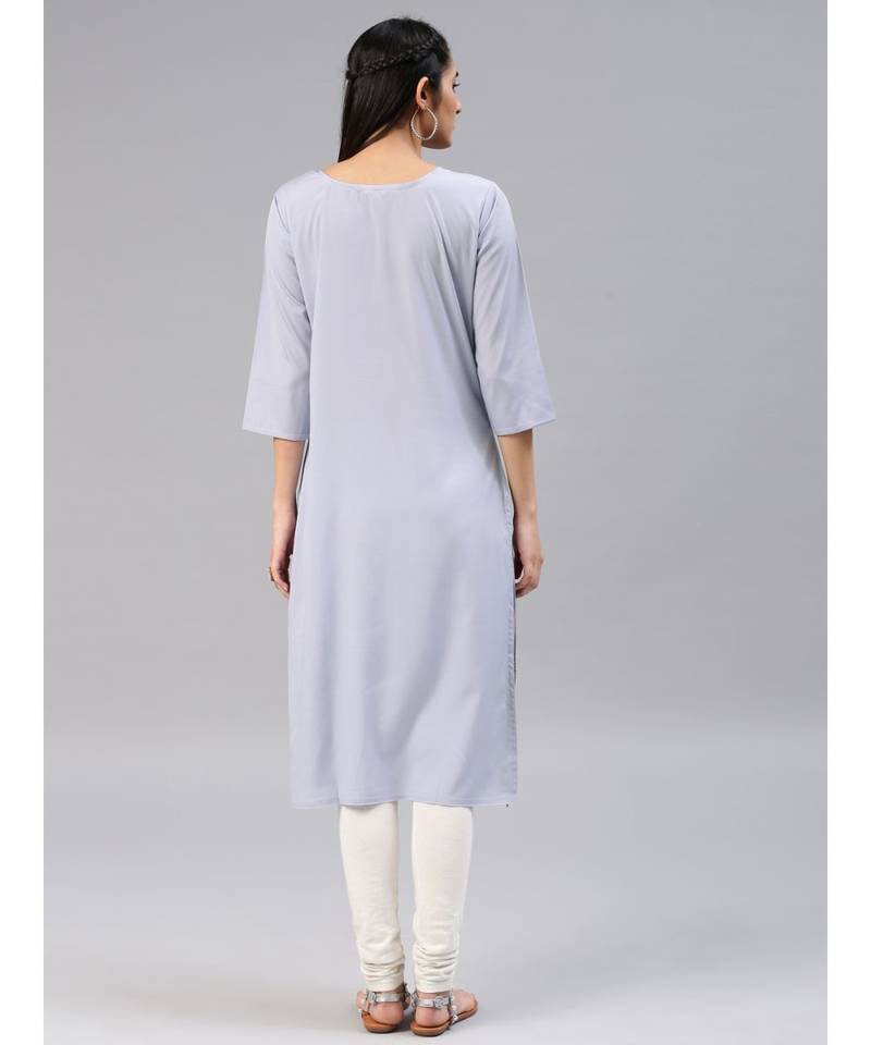 multicolor printed polyester stitched kurti