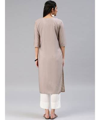 multicolor printed polyester stitched kurti 4