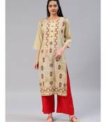 multicolor printed polyester stitched kurti