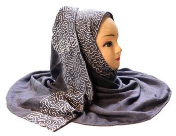 Casual Wear Rayon Soft Cotton Embroidery Dupatta Hijab Scarf For Women 5