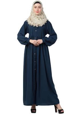 Front Open Casual Abaya 1