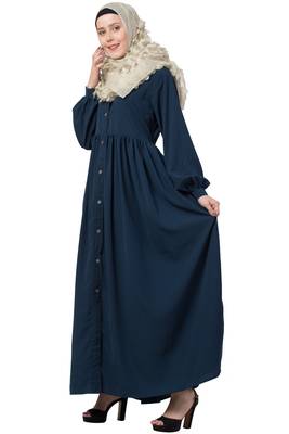 Front Open Casual Abaya 2