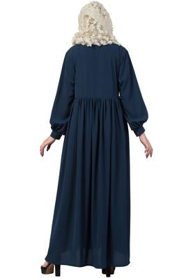 Front Open Casual Abaya 3