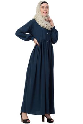 Front Open Casual Abaya 4