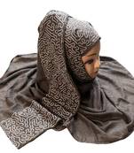 Rayon Soft Cotton Embroidery Scarf Dupatta Hijab For Women (