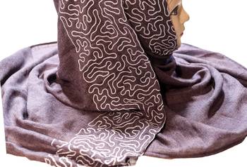 Rayon Soft Cotton Embroidery Hijab Scarf Dupatta For Women 2