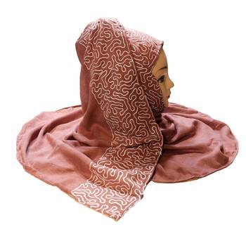 Casual Wear Rayon Soft Cotton Embroidery Hijab Scarf Dupatta For Women 2