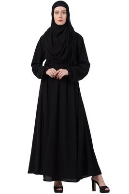 A-Line Casual Abaya 1
