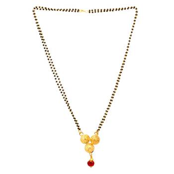 Maroon Mangalsutra 1