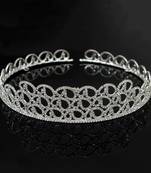 Silver hair-accessories