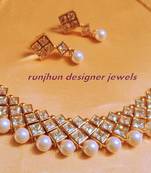 Pearl And Kundan Choker