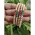 Gold Plated Multicolor Stone Studded Bangles Set Of 4
