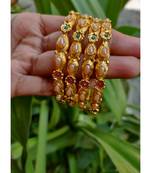 Multicolor Stone Bangles Set Of 4