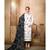 White & Black Jam Cotton Women's Dress Material With Printed Cotton Dupatta