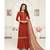 Brown Cotton Jam Silk Women's Salwar Suit