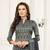 Dark Grey Cotton Jam Silk Women's Salwar Suit