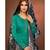 Teal & Navy Blue Cotton Jam Silk Women's Salwar Suit With Banarasi Dupatta
