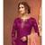 Magenta & Coral Pink Cotton Jam Silk Women's Salwar Suit With Banarasi Dupatta