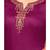 Magenta & Coral Pink Cotton Jam Silk Women's Salwar Suit With Banarasi Dupatta