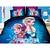 blu frozen 2 girls solid polyester Double bed sheets