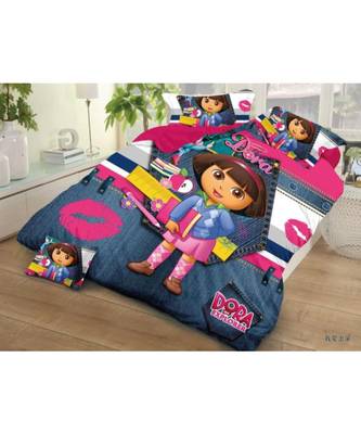 dora t exp solid polyester Double bed sheets 1