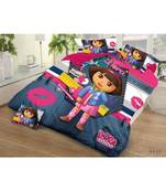 dora t exp solid polyester Double bed sheets