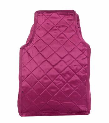 Atorakushon    Satin Blouse Cover Clothes Storage Bag Wardrobe Garments Organiser {Purple} pack of 2 5