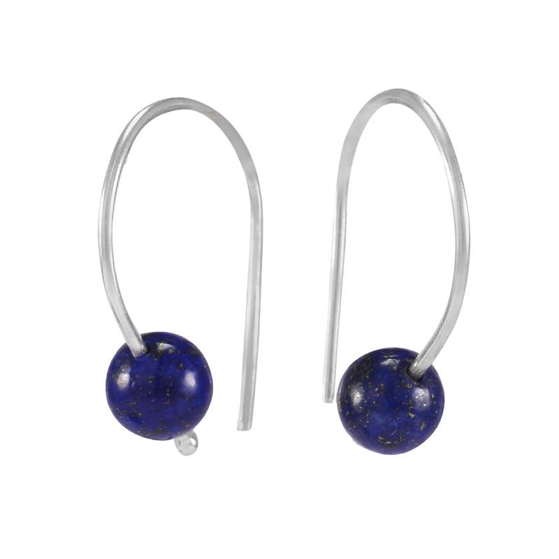 Blue Lapis Lazuli Earrings
