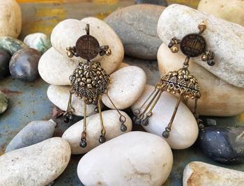 Gold Earrings 1