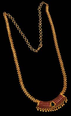Gold necklaces 1