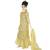 Gold Embroidred Chanderi Sharara Suit Top And Botton With Zari Check Dupatta For Girls Kids
