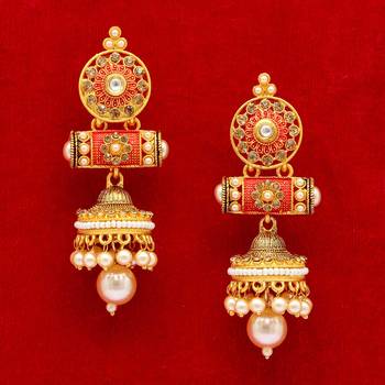 Red Jhumkas 1