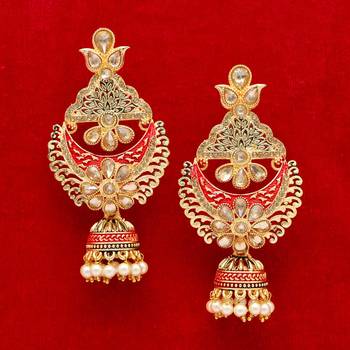 Red Jhumkas 1