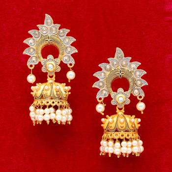 Grey Jhumkas 1