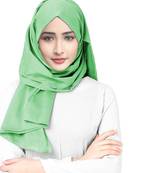 Justkartit Viscose Rayon Soft Cotton Occasion Wear Plain Scarf Hijab For Women