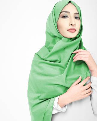 Justkartit Viscose Rayon Soft Cotton Occasion Wear Plain Scarf Hijab For Women 2
