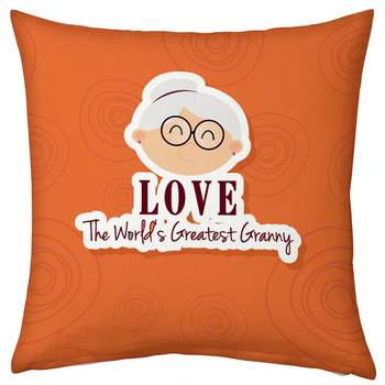 Worlds Greatest Granny Printed Cushion For Grandma 926 1