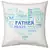 Best Father Heart Shape Word Printed Cushion Pair 9152