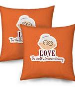 Worlds Greatest Granny Print Cushions For Grandma 9262