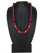 Purple designer-jewellery