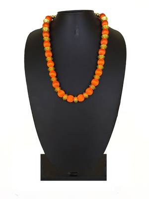 Orange designer-jewellery 1